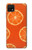 S3946 Motif orange sans couture Etui Coque Housse pour Samsung Galaxy A22 5G