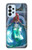 S3912 Jolie petite sirène Aqua Spa Etui Coque Housse pour Samsung Galaxy A23