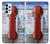 S3925 Collage Téléphone Public Vintage Etui Coque Housse pour Samsung Galaxy A23