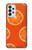 S3946 Motif orange sans couture Etui Coque Housse pour Samsung Galaxy A23