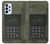 S3959 Impression graphique de la radio militaire Etui Coque Housse pour Samsung Galaxy A23