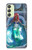 S3912 Jolie petite sirène Aqua Spa Etui Coque Housse pour Samsung Galaxy A24 4G