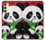 S3929 Panda mignon mangeant du bambou Etui Coque Housse pour Samsung Galaxy A24 4G