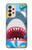 S3947 Caricature d'hélicoptère de requin Etui Coque Housse pour Samsung Galaxy A33 5G