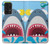 S3947 Caricature d'hélicoptère de requin Etui Coque Housse pour Samsung Galaxy A33 5G