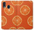 S3946 Motif orange sans couture Etui Coque Housse pour Samsung Galaxy A40