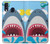 S3947 Caricature d'hélicoptère de requin Etui Coque Housse pour Samsung Galaxy A40