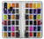 S3956 Graphique de boîte à palette aquarelle Etui Coque Housse pour Samsung Galaxy A40