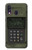 S3959 Impression graphique de la radio militaire Etui Coque Housse pour Samsung Galaxy A40