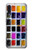 S3956 Graphique de boîte à palette aquarelle Etui Coque Housse pour Samsung Galaxy A50