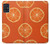 S3946 Motif orange sans couture Etui Coque Housse pour Samsung Galaxy A51 5G