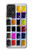 S3956 Graphique de boîte à palette aquarelle Etui Coque Housse pour Samsung Galaxy A52s 5G