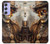 S3949 Crâne Steampunk Fumer Etui Coque Housse pour Samsung Galaxy A54 5G