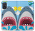 S3947 Caricature d'hélicoptère de requin Etui Coque Housse pour Samsung Galaxy A71 5G