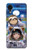 S3915 Costume d'astronaute paresseux pour bébé fille raton laveur Etui Coque Housse pour Samsung Galaxy A03 Core