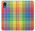 S3942 Tartan à carreaux arc-en-ciel LGBTQ Etui Coque Housse pour Samsung Galaxy A03 Core