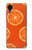 S3946 Motif orange sans couture Etui Coque Housse pour Samsung Galaxy A03 Core