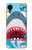 S3947 Caricature d'hélicoptère de requin Etui Coque Housse pour Samsung Galaxy A03 Core