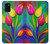 S3926 Peinture à l'huile de tulipe colorée Etui Coque Housse pour Samsung Galaxy A03S