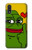 S3945 Pepe Love doigt du milieu Etui Coque Housse pour Samsung Galaxy A01