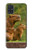 S3917 Cochon d'Inde géant de la famille Capybara Etui Coque Housse pour Samsung Galaxy A51