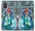S3911 Jolie petite sirène Aqua Spa Etui Coque Housse pour Samsung Galaxy A71