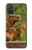 S3917 Cochon d'Inde géant de la famille Capybara Etui Coque Housse pour Samsung Galaxy A71
