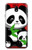 S3929 Panda mignon mangeant du bambou Etui Coque Housse pour Samsung Galaxy J7 (2018), J7 Aero, J7 Top, J7 Aura, J7 Crown, J7 Refine, J7 Eon, J7 V 2nd Gen, J7 Star