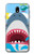 S3947 Caricature d'hélicoptère de requin Etui Coque Housse pour Samsung Galaxy J7 (2018), J7 Aero, J7 Top, J7 Aura, J7 Crown, J7 Refine, J7 Eon, J7 V 2nd Gen, J7 Star