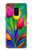 S3926 Peinture à l'huile de tulipe colorée Etui Coque Housse pour Samsung Galaxy A8 (2018)