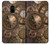 S3927 Boussole Horloge Gage Steampunk Etui Coque Housse pour Samsung Galaxy A8 (2018)