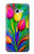 S3926 Peinture à l'huile de tulipe colorée Etui Coque Housse pour Samsung Galaxy A5 (2017)