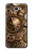 S3927 Boussole Horloge Gage Steampunk Etui Coque Housse pour Samsung Galaxy J7 Prime (SM-G610F)