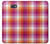 S3941 Plaid drapeau de la fierté lesbienne LGBT Etui Coque Housse pour Samsung Galaxy J7 Prime (SM-G610F)