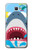 S3947 Caricature d'hélicoptère de requin Etui Coque Housse pour Samsung Galaxy J7 Prime (SM-G610F)