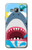 S3947 Caricature d'hélicoptère de requin Etui Coque Housse pour Samsung Galaxy J3 (2016)