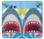 S3947 Caricature d'hélicoptère de requin Etui Coque Housse pour Samsung Galaxy J3 (2016)