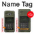 S3959 Impression graphique de la radio militaire Etui Coque Housse pour Samsung Galaxy J3 (2016)