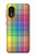S3942 Tartan à carreaux arc-en-ciel LGBTQ Etui Coque Housse pour Samsung Galaxy Xcover 5