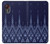 S3950 Motif textile thaïlandais bleu Etui Coque Housse pour Samsung Galaxy Xcover 5