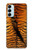 S3951 Marques de larme d'oeil de tigre Etui Coque Housse pour Samsung Galaxy M14