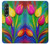 S3926 Peinture à l'huile de tulipe colorée Etui Coque Housse pour Samsung Galaxy Z Fold 3 5G