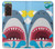 S3947 Caricature d'hélicoptère de requin Etui Coque Housse pour Samsung Galaxy Z Fold2 5G