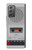 S3953 Graphique de lecteur de cassettes vintage Etui Coque Housse pour Samsung Galaxy Z Fold2 5G