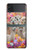 S3916 Alpaga Famille Bébé Alpaga Etui Coque Housse pour Samsung Galaxy Z Flip 3 5G