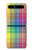 S3942 Tartan à carreaux arc-en-ciel LGBTQ Etui Coque Housse pour Samsung Galaxy Z Flip 5G