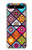 S3943 Motif Maldalas Etui Coque Housse pour Samsung Galaxy Z Flip 5G