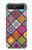 S3943 Motif Maldalas Etui Coque Housse pour Samsung Galaxy Z Flip 5G