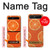 S3946 Motif orange sans couture Etui Coque Housse pour Samsung Galaxy Z Flip 5G