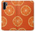 S3946 Motif orange sans couture Etui Coque Housse pour Huawei P30 Pro